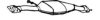 FONOS 19187 Catalytic Converter